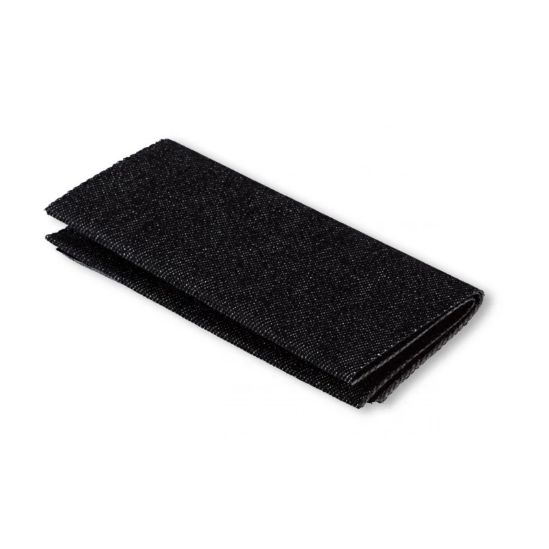 Jeanslaglapp svart 12 x 45 cm I lager